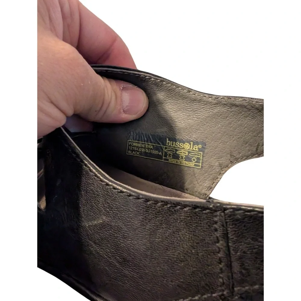 Bussola Straps Wedge Sandals - Women's 41 10-10.5 - Picture 9 of 9
